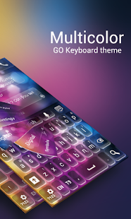 Download GO Keyboard Multicolor Theme